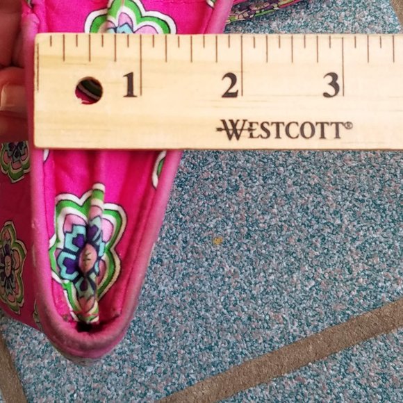 Vera Bradley Your Turn Pink Swirls Quilted Turn Lock Wristlet Wallet - Picture 10 of 16